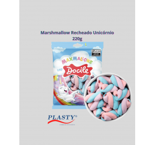 Marshmallow Recheado Unicórnio 220g