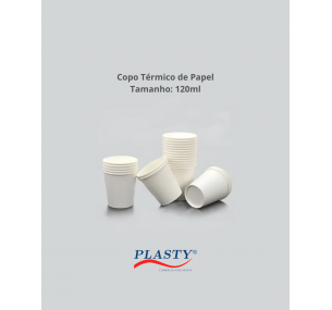 Copo Térmico de Papel 120ml 