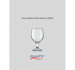 Taça Gallant Vinho Branco 220ml 