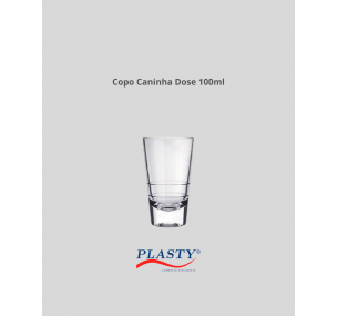 Copo Caninha Dose 100ml 