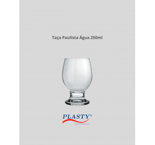 Taça Paulista Água 250ml  