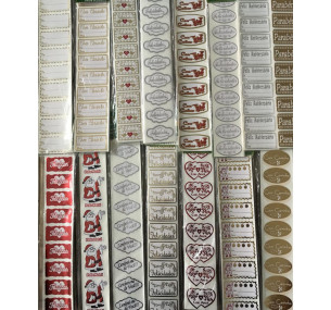 Etiquetas Decorativas